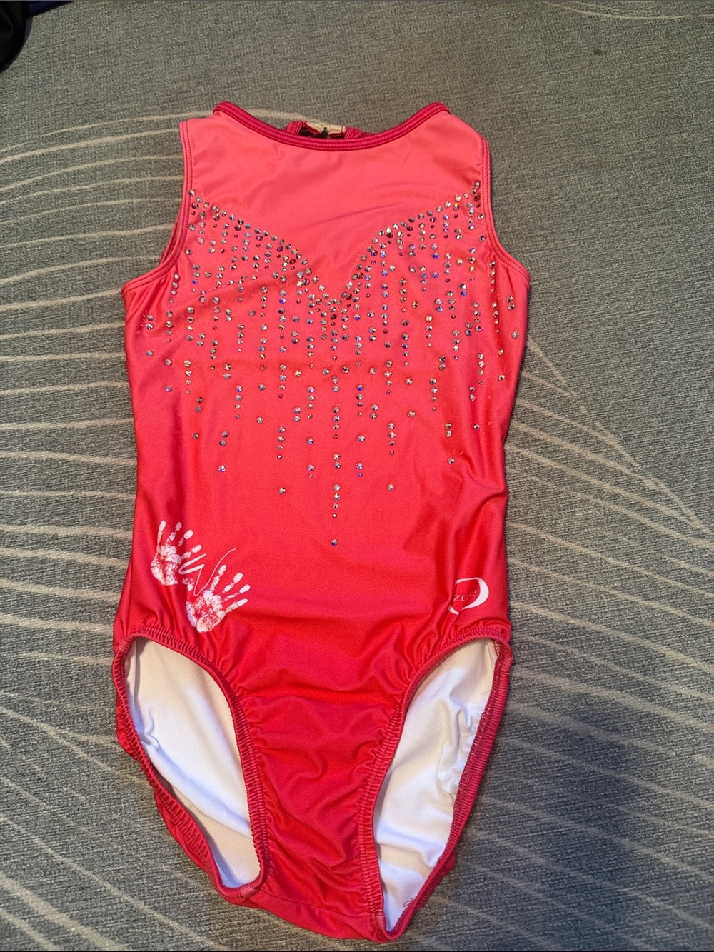 Chalk Warrior Pink Paradise Leotard - like new and stunning!